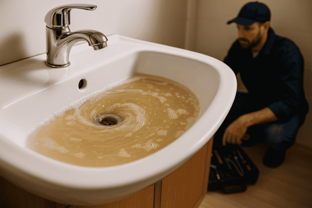 Hidden Danger of Slow Drains