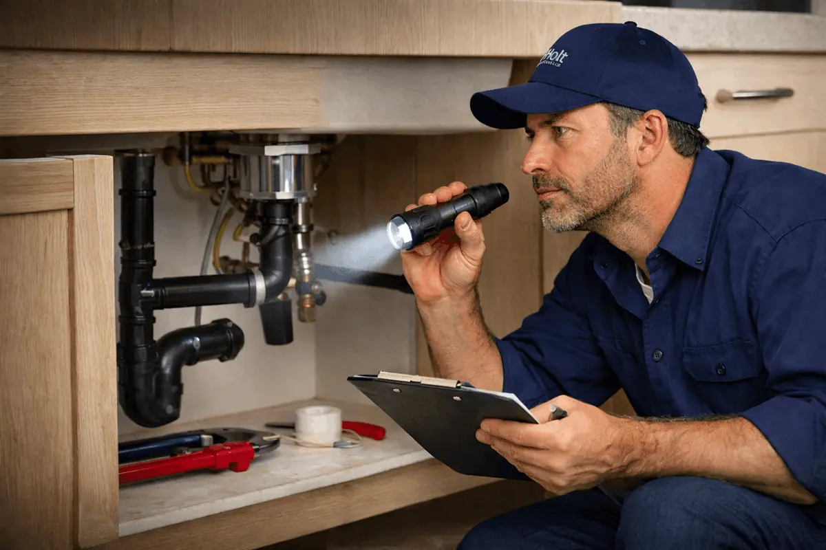 plumbing inspection new year's resolutions